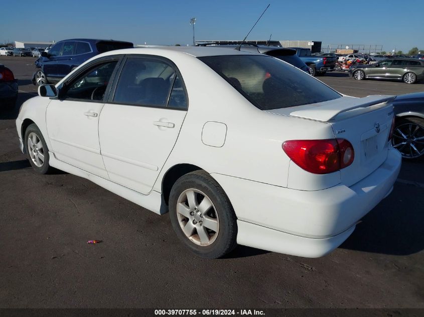 2004 Toyota Corolla S VIN: 1NXBR32E54Z294742 Lot: 39707755