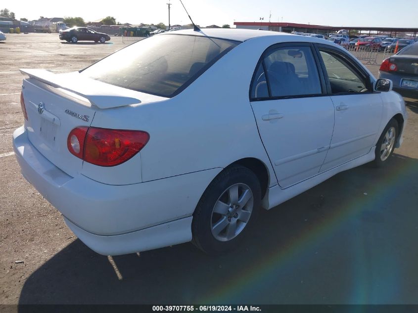 2004 Toyota Corolla S VIN: 1NXBR32E54Z294742 Lot: 39707755