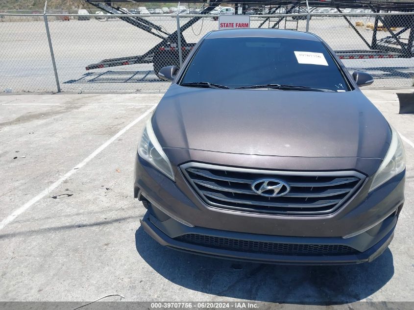2015 Hyundai Sonata Sport 2.0T VIN: 5NPE34ABXFH206605 Lot: 39707756