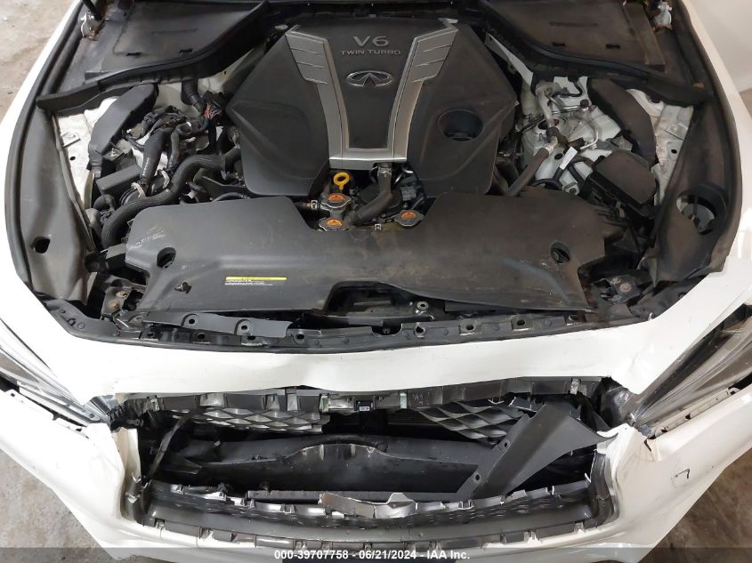 2018 Infiniti Q50 3.0T Luxe VIN: JN1EV7AR5JM431332 Lot: 39707758