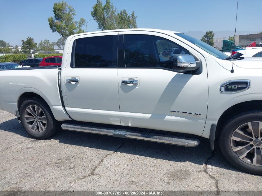 2017 Nissan Titan Sl VIN: 1N6AA1E64HN525529 Lot: 39707782