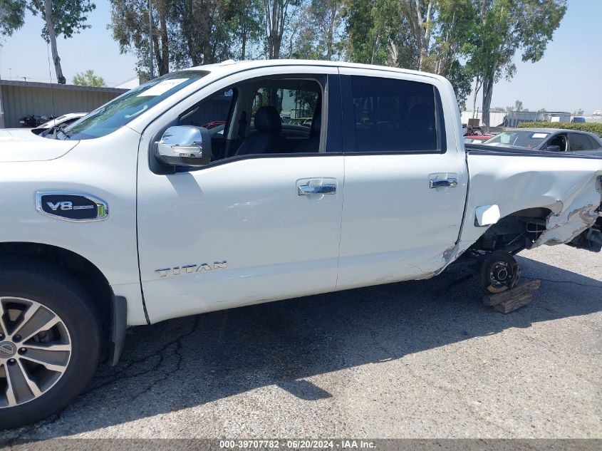 2017 Nissan Titan Sl VIN: 1N6AA1E64HN525529 Lot: 39707782