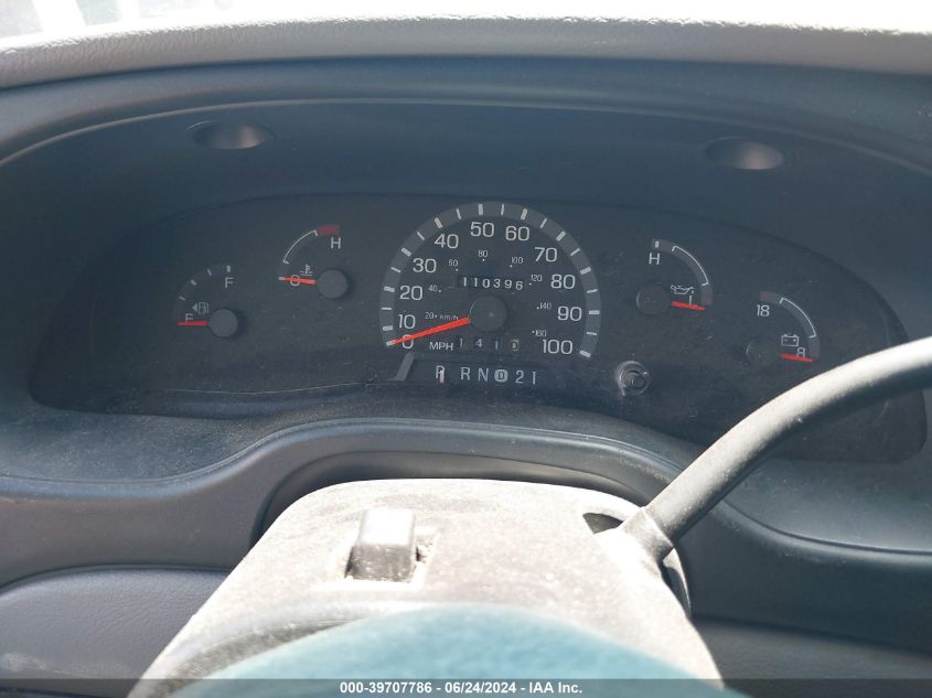 2002 Ford E-250 Commercial/Recreational VIN: 1FTNS24L72HB39885 Lot: 39707786