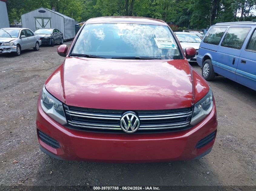 2014 Volkswagen Tiguan Se VIN: WVGAV3AX5EW038066 Lot: 39707788