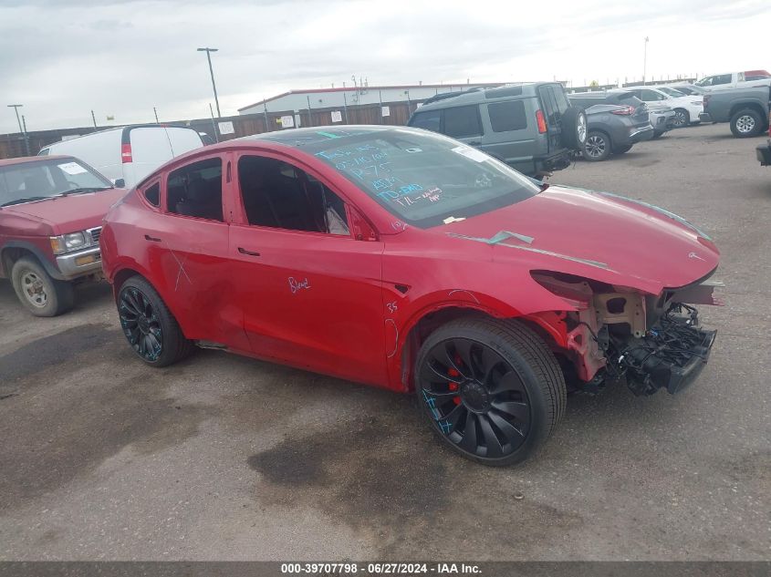 7SAYGDEF8PF962709 2023 TESLA MODEL Y - Image 1