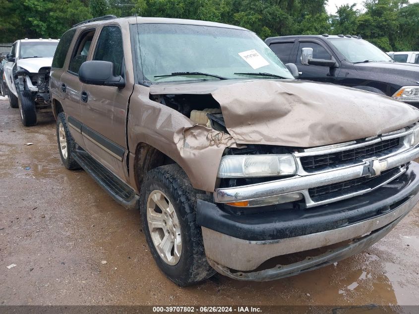 2004 Chevrolet Tahoe Ls VIN: 1GNEC13V84R265056 Lot: 39707802
