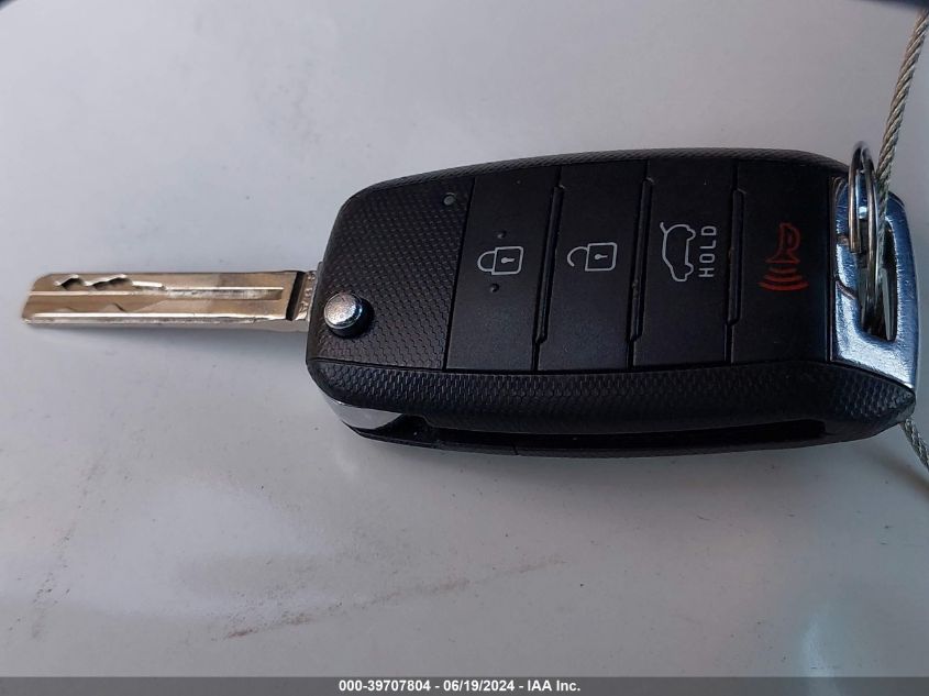 2016 Kia Soul + VIN: KNDJP3A58G7261115 Lot: 39707804