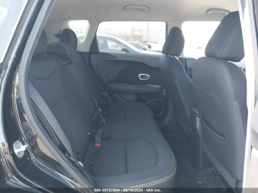 2016 Kia Soul + VIN: KNDJP3A58G7261115 Lot: 39707804