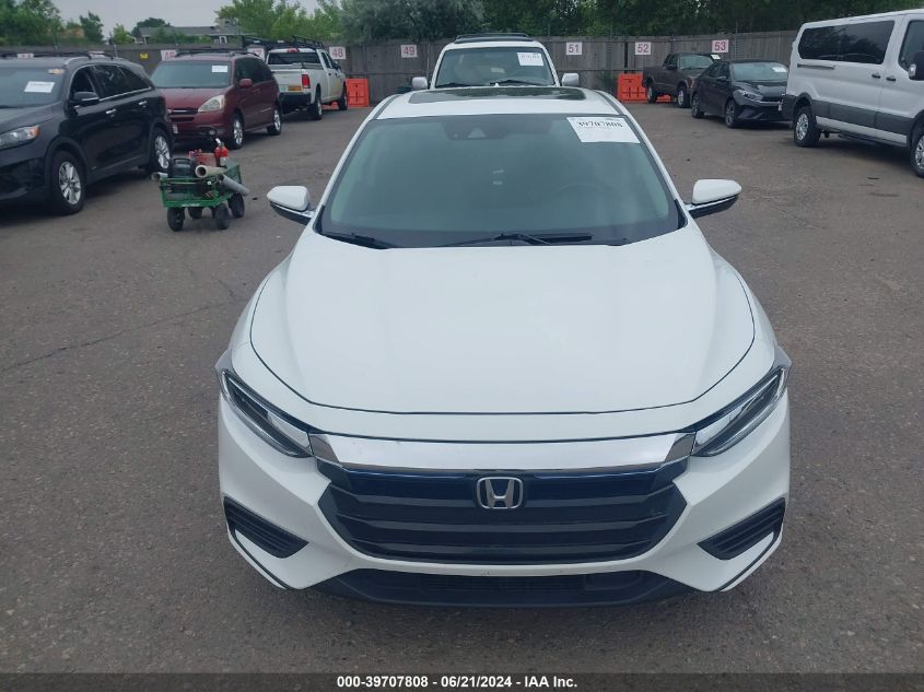 2021 Honda Insight Touring VIN: 19XZE4F98ME008284 Lot: 39707808