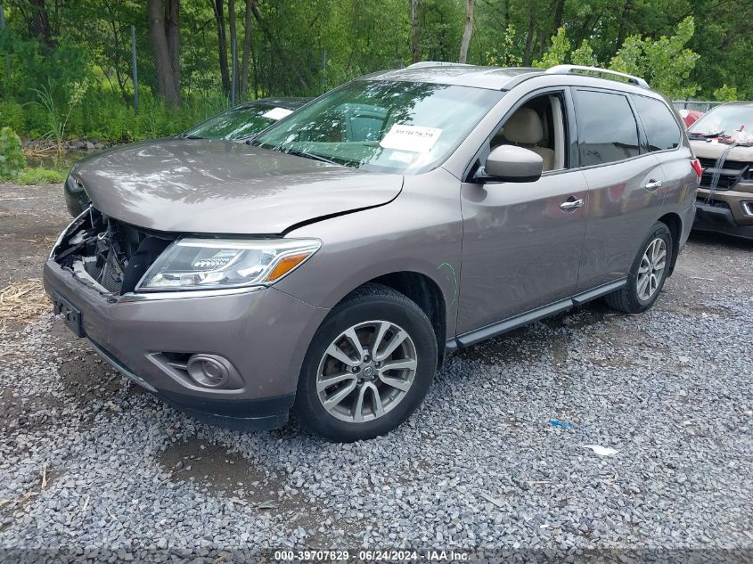 5N1AR2MM7EC637505 2014 Nissan Pathfinder Sv