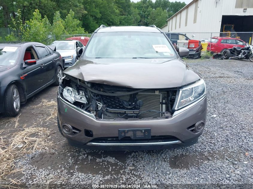 2014 Nissan Pathfinder Sv VIN: 5N1AR2MM7EC637505 Lot: 39707829