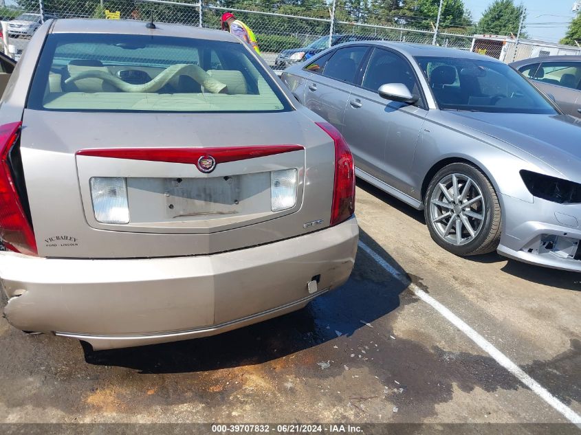 2006 Cadillac Cts Standard VIN: 1G6DP577560105707 Lot: 39707832