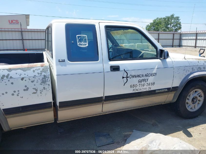 1993 Dodge Dakota VIN: 1B7FL23X0PS237799 Lot: 39707836