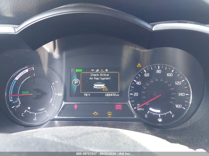 2014 Kia Optima Hybrid Lx VIN: KNAGM4AD8E5066072 Lot: 39707837