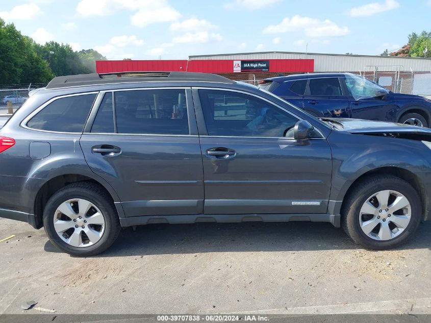 2011 Subaru Outback 2.5I Premium VIN: 4S4BRBCC6B3425736 Lot: 39707838