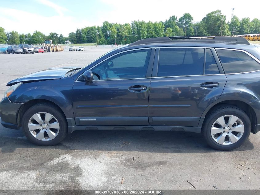 2011 Subaru Outback 2.5I Premium VIN: 4S4BRBCC6B3425736 Lot: 39707838