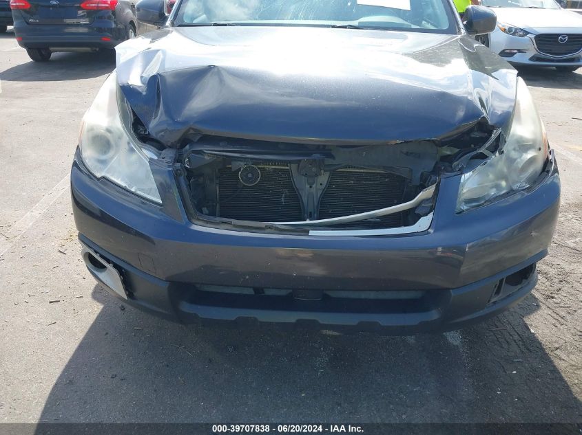 2011 Subaru Outback 2.5I Premium VIN: 4S4BRBCC6B3425736 Lot: 39707838