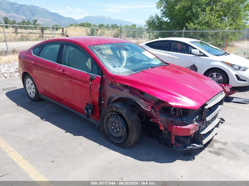 2020 FORD FUSION S - 3FA6P0G77LR224725