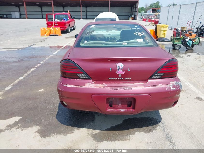 2004 Pontiac Grand Am Se VIN: 1G2NE52F54M584307 Lot: 39707849