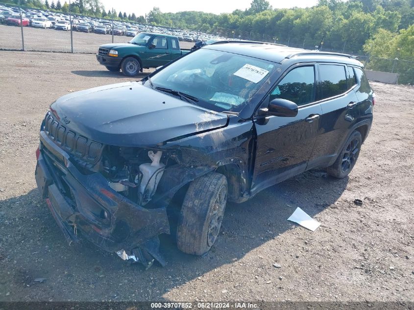 2022 JEEP COMPASS ALTITUDE 4X4 VIN: 3C4NJDBB2NT175739
