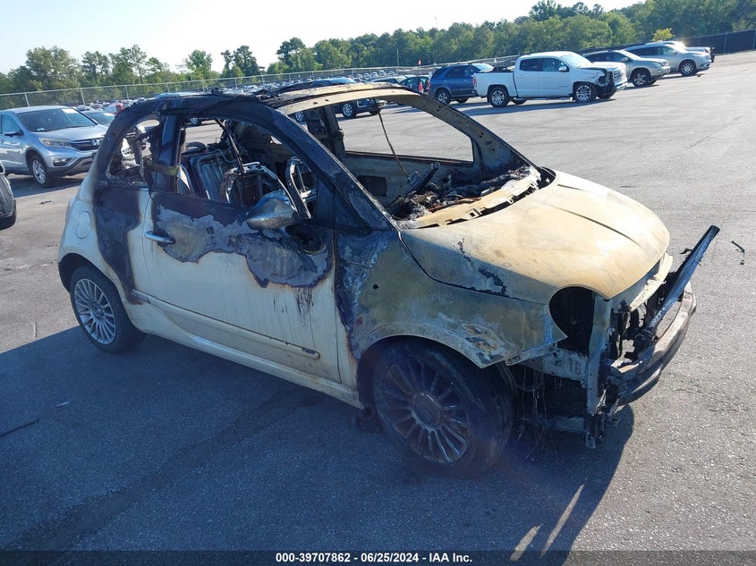 2012 Fiat 500 Lounge VIN: 3C3CFFER7CT169031 Lot: 39707862