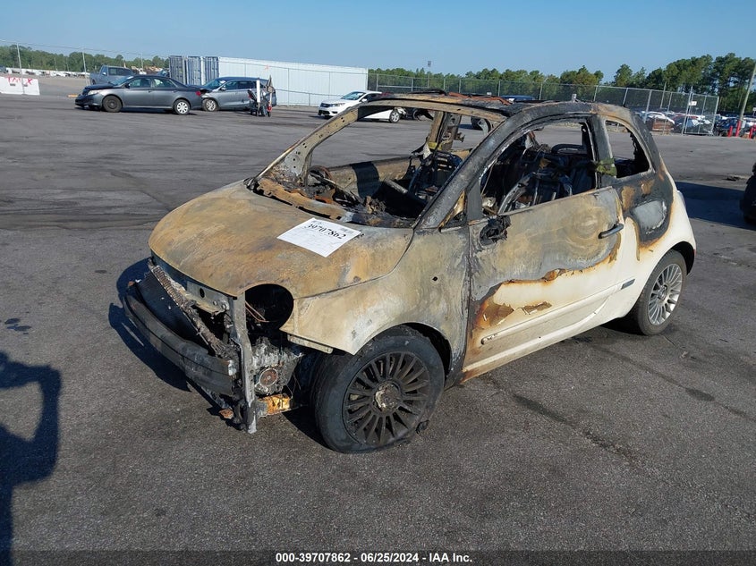 2012 Fiat 500 Lounge VIN: 3C3CFFER7CT169031 Lot: 39707862