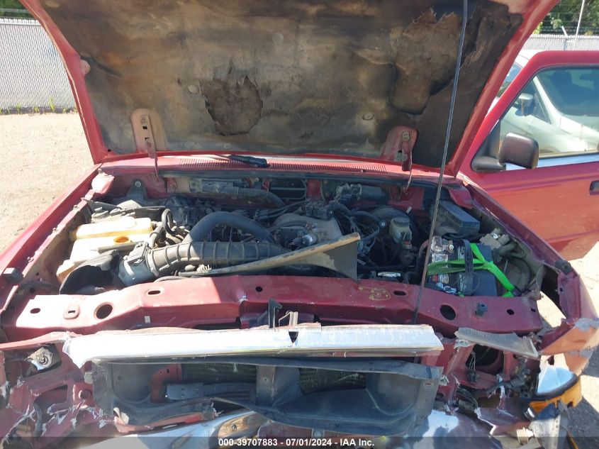 2000 Ford Ranger Xl/Xlt VIN: 1FTYR14V7YTA82971 Lot: 39707883