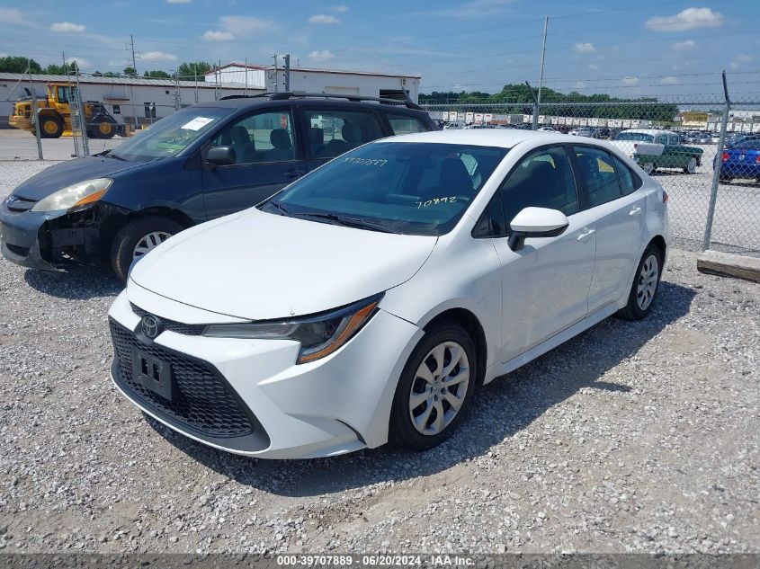 2021 TOYOTA COROLLA LE - 5YFEPMAE7MP261009