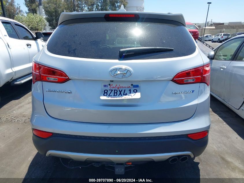 2013 Hyundai Santa Fe Sport 2.0T VIN: 5XYZU3LA6DG103344 Lot: 39707890