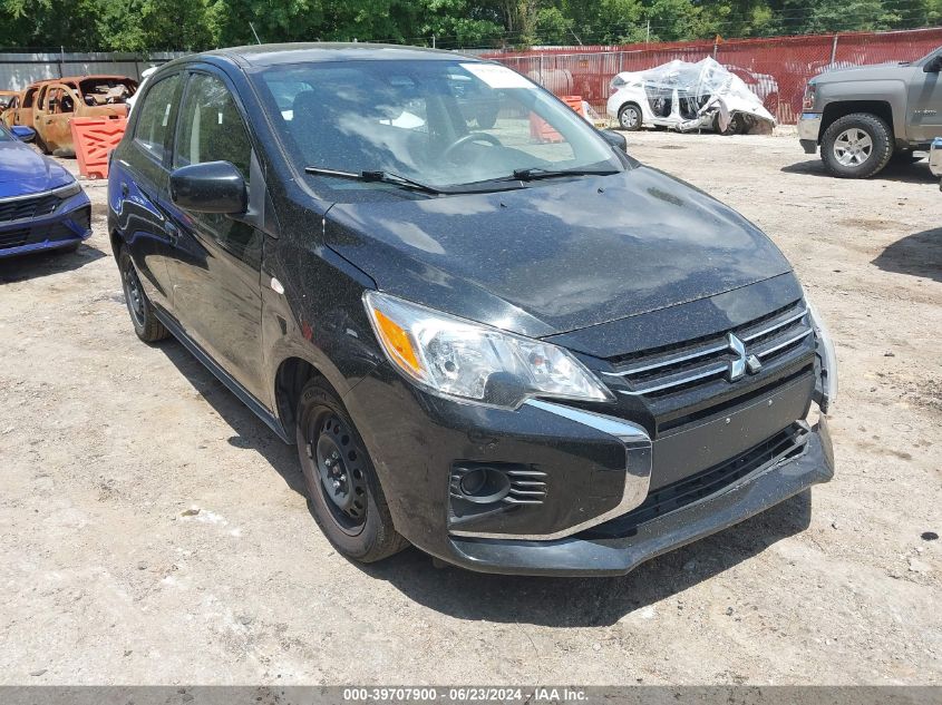 2021 Mitsubishi Mirage Es/Le/Carbonite Edition VIN: ML32AUHJ3MH006881 Lot: 39707900