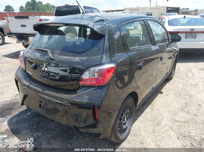 2021 Mitsubishi Mirage Es/Le/Carbonite Edition VIN: ML32AUHJ3MH006881 Lot: 39707900