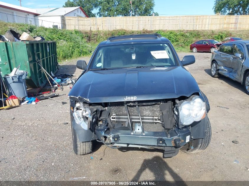 2008 Jeep Grand Cherokee Limited VIN: 1J8HR58N18C150725 Lot: 39707905