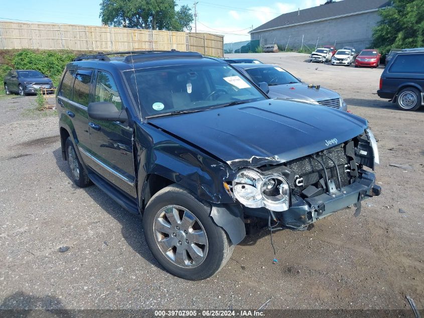 2008 Jeep Grand Cherokee Limited VIN: 1J8HR58N18C150725 Lot: 39707905