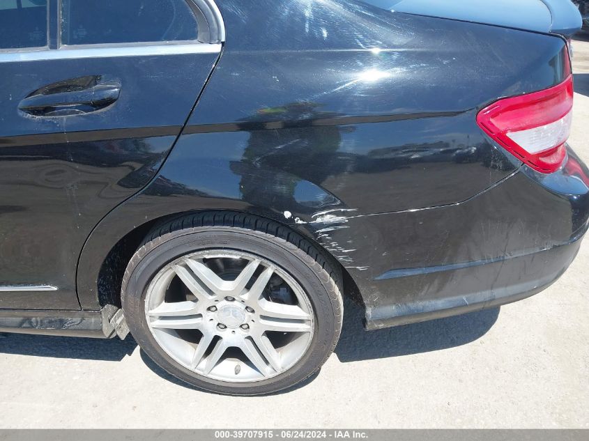 2010 Mercedes-Benz C 350 Sport VIN: WDDGF5GB4AR089687 Lot: 39707915