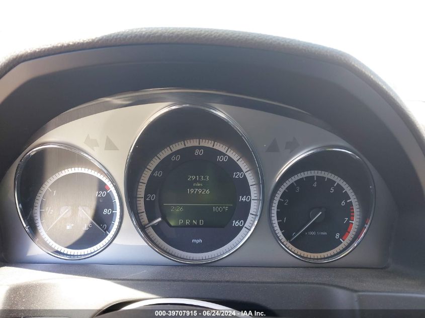 2010 Mercedes-Benz C 350 Sport VIN: WDDGF5GB4AR089687 Lot: 39707915