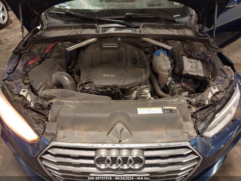 WAUUNAF55JA009801 2018 Audi A5 2.0T Premium