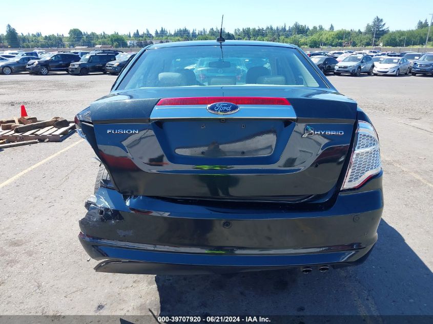 2010 Ford Fusion Hybrid VIN: 3FADP0L35AR303589 Lot: 39707920