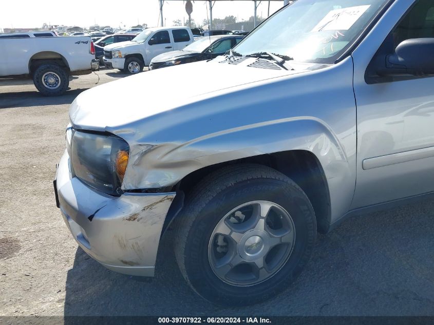 2008 Chevrolet Trailblazer Lt VIN: 1GNDS13S482201213 Lot: 39707922