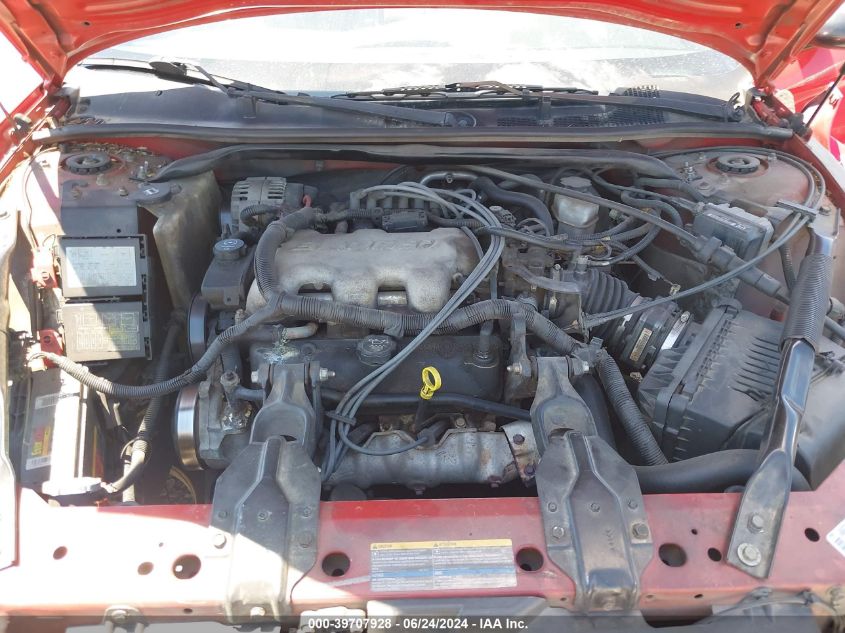 2003 Chevrolet Monte Carlo Ls VIN: 2G1WW12E239262239 Lot: 39707928