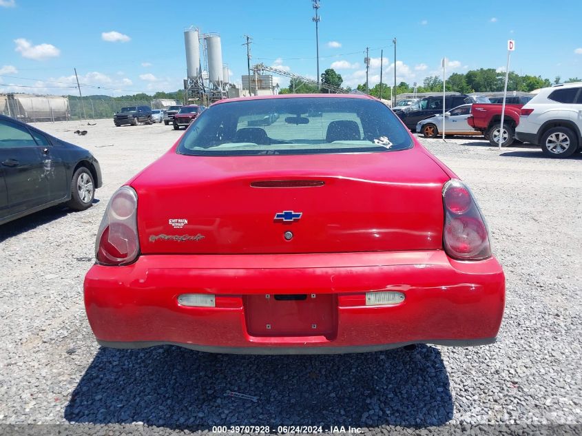 2003 Chevrolet Monte Carlo Ls VIN: 2G1WW12E239262239 Lot: 39707928