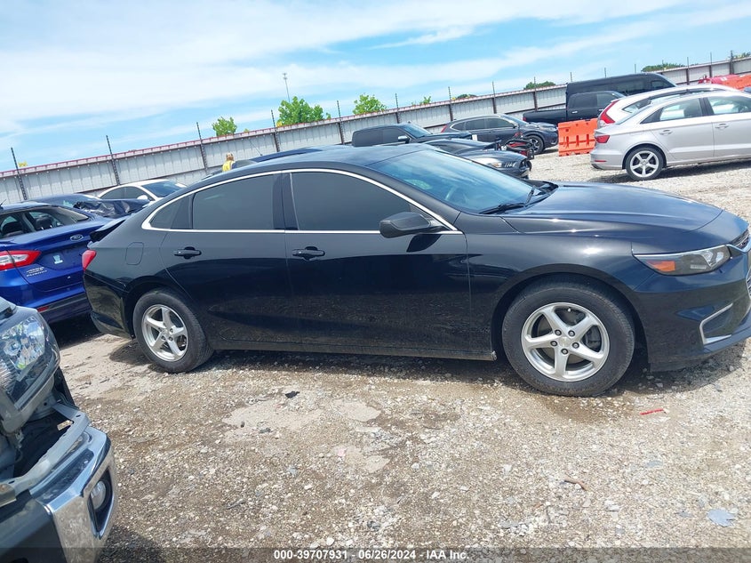 2017 Chevrolet Malibu Ls VIN: 1G1ZB5ST4HF215601 Lot: 39707931