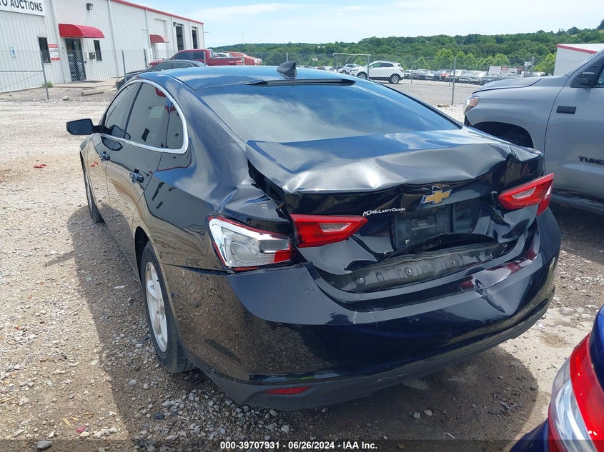 2017 Chevrolet Malibu Ls VIN: 1G1ZB5ST4HF215601 Lot: 39707931