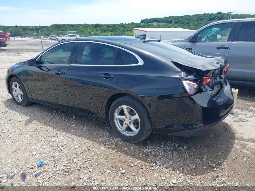 VIN 1G1ZB5ST4HF215601 2017 CHEVROLET MALIBU LS