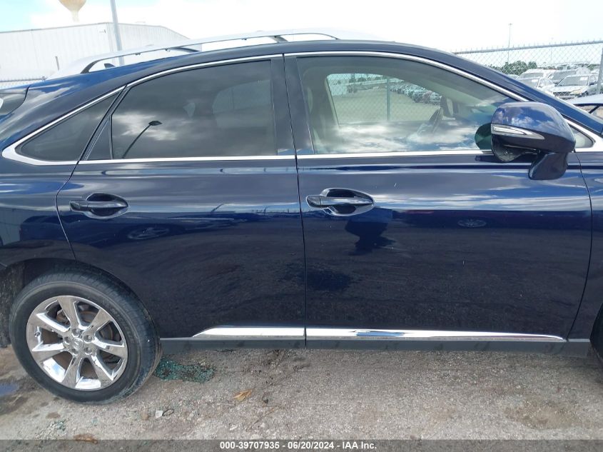 2010 Lexus Rx 350 VIN: JTJZK1BA1A2406160 Lot: 39707935