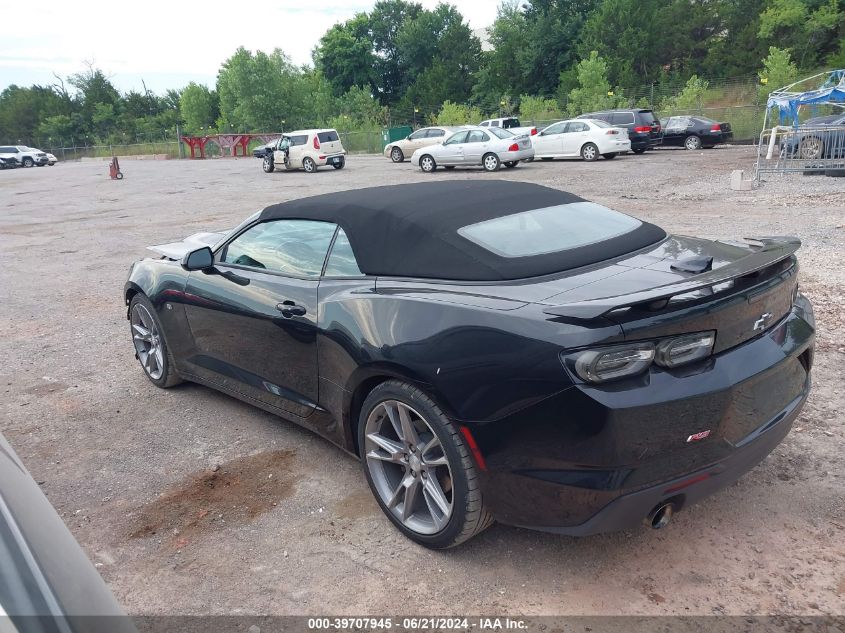 2022 Chevrolet Camaro Lt VIN: 1G1FD3DS4N0128267 Lot: 39707945