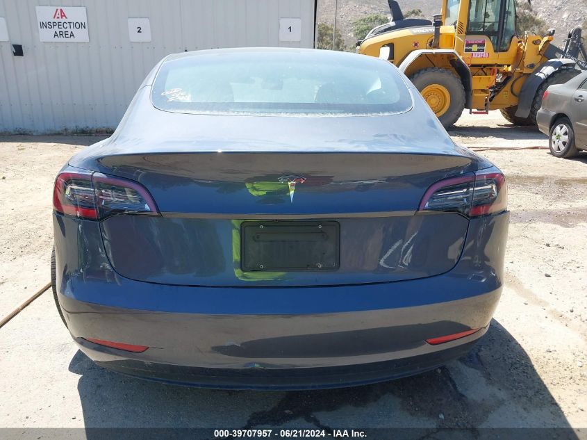 2023 Tesla Model 3 Rear-Wheel Drive VIN: 5YJ3E1EA2PF509072 Lot: 39707957