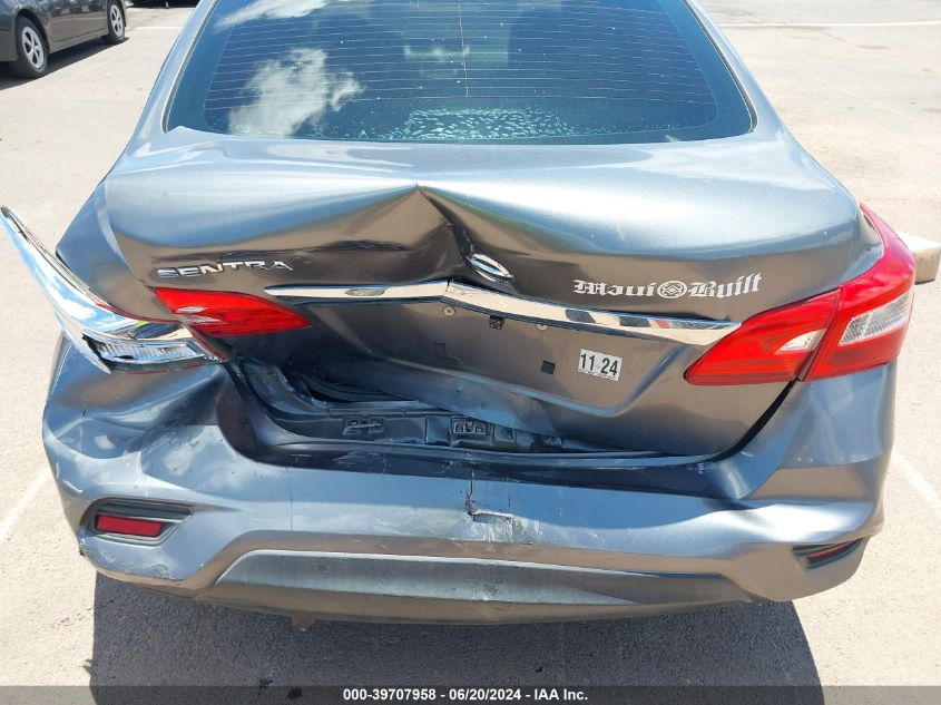 2018 Nissan Sentra S VIN: 3N1AB7AP1JY243717 Lot: 39707958