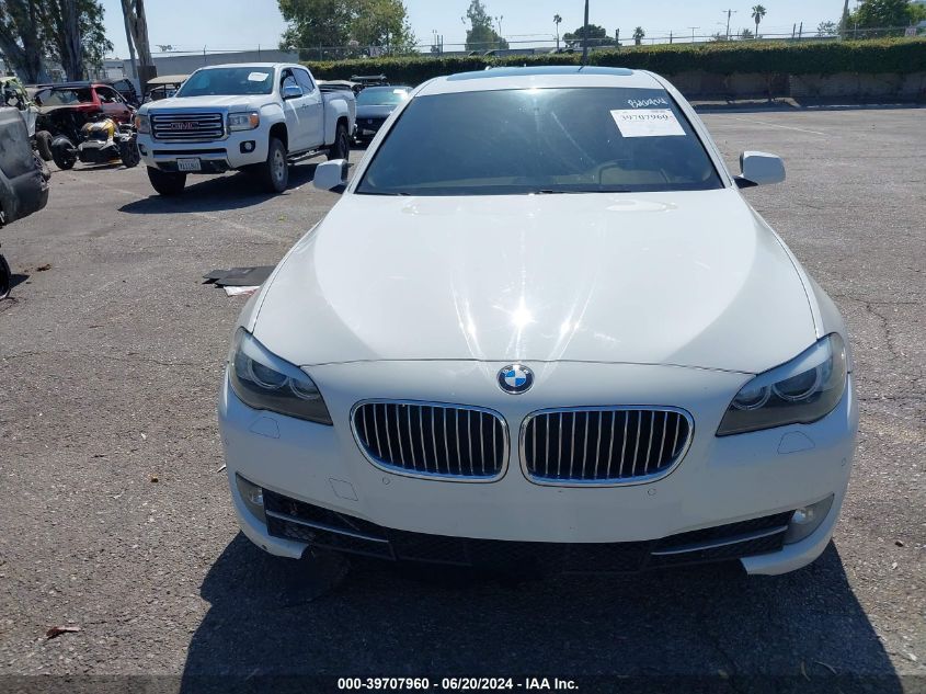 2013 BMW 528I VIN: WBAXG5C56DDY36776 Lot: 39707960
