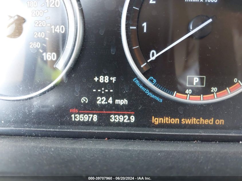 2013 BMW 528I VIN: WBAXG5C56DDY36776 Lot: 39707960