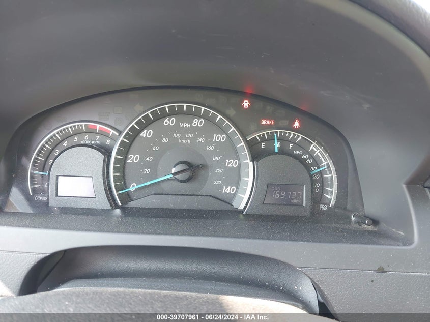 2012 Toyota Camry Xle VIN: 4T1BF1FK6CU176341 Lot: 39707961